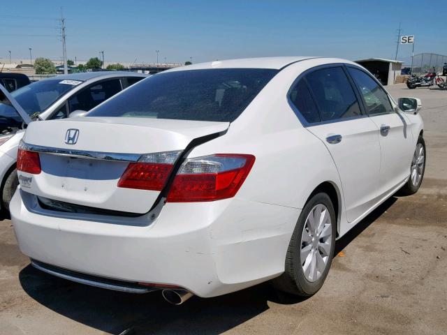 1HGCR2F85DA251884 - 2013 HONDA ACCORD EXL WHITE photo 4