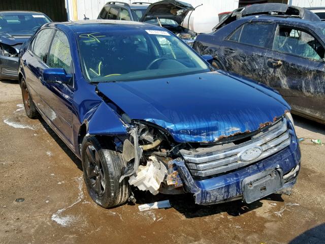 3FAHP08147R164752 - 2007 FORD FUSION SEL BLUE photo 1