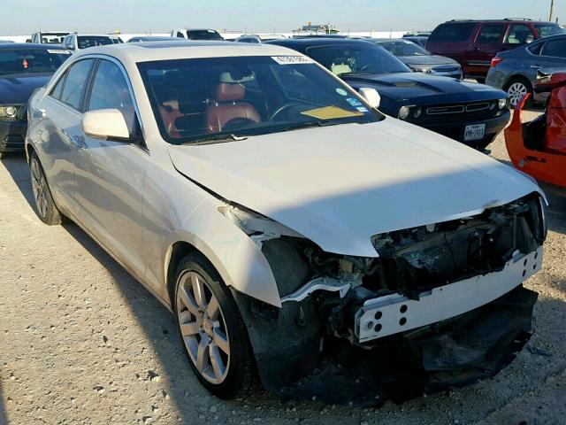 1G6AB5RA8D0132777 - 2013 CADILLAC ATS LUXURY WHITE photo 1