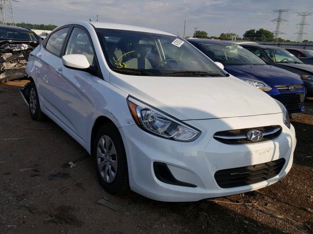 KMHCT4AE7GU111648 - 2016 HYUNDAI ACCENT SE WHITE photo 1