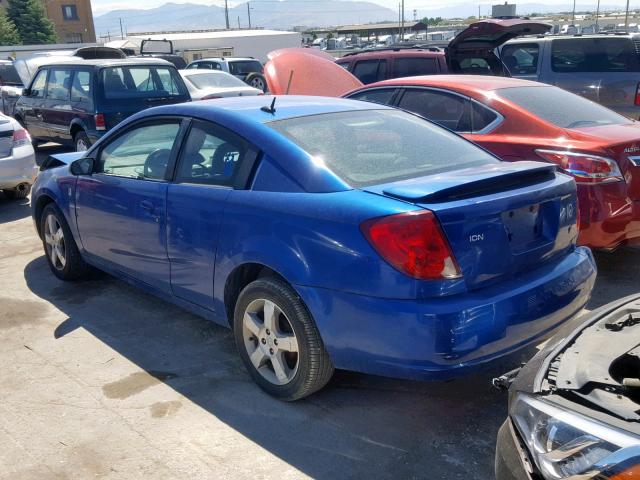 1G8AW15F06Z117887 - 2006 SATURN ION LEVEL BLUE photo 3