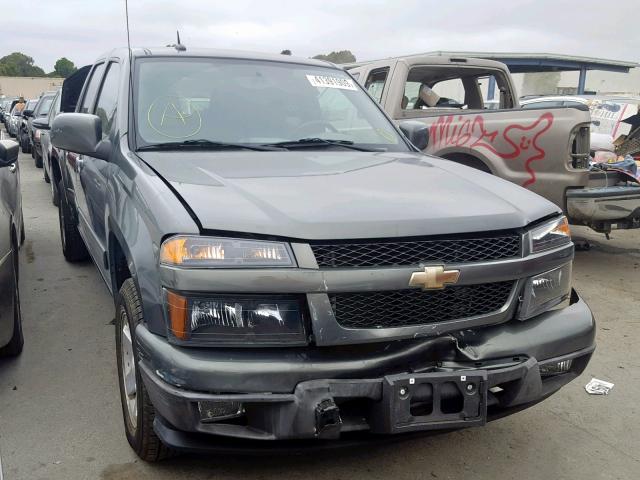 1GCDSCDE2A8126835 - 2010 CHEVROLET COLORADO L GRAY photo 1
