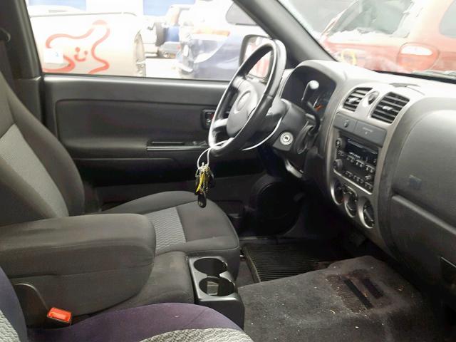 1GCDSCDE2A8126835 - 2010 CHEVROLET COLORADO L GRAY photo 5