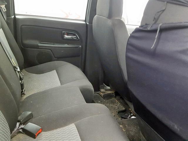 1GCDSCDE2A8126835 - 2010 CHEVROLET COLORADO L GRAY photo 6
