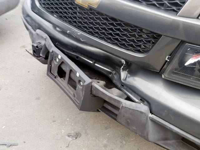 1GCDSCDE2A8126835 - 2010 CHEVROLET COLORADO L GRAY photo 9