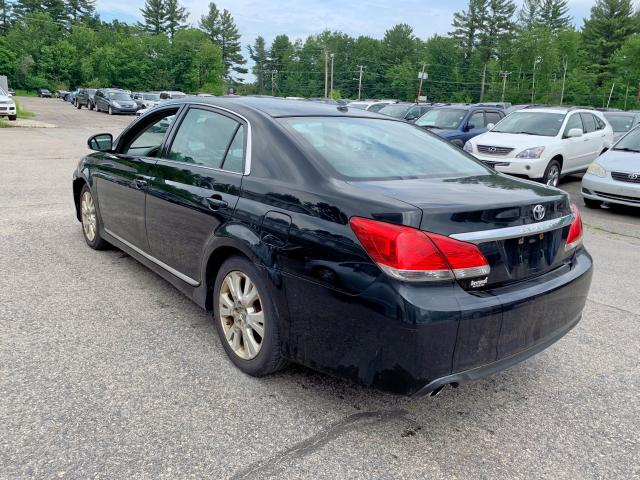 4T1BK3DB1CU451804 - 2012 TOYOTA AVALON BAS BLACK photo 2