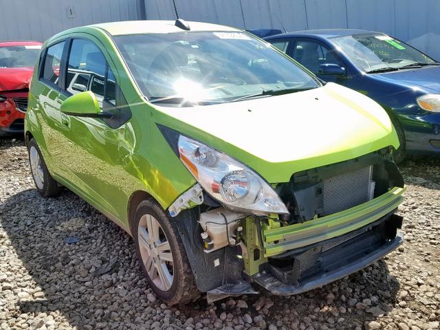 KL8CA6S94FC753135 - 2015 CHEVROLET SPARK LS GREEN photo 1