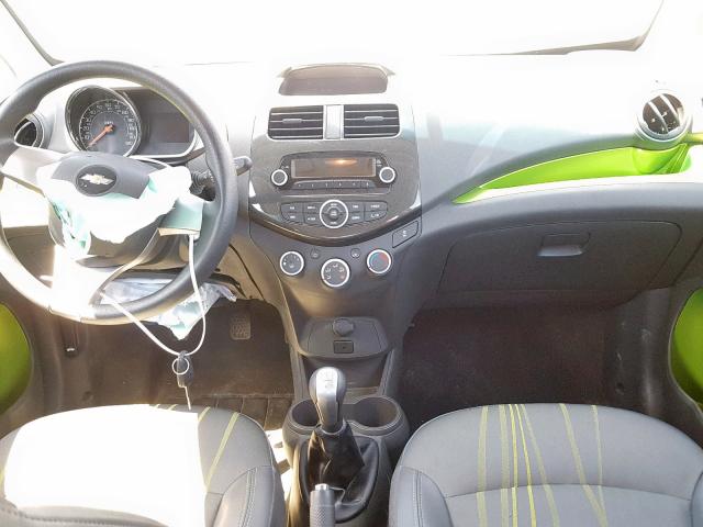 KL8CA6S94FC753135 - 2015 CHEVROLET SPARK LS GREEN photo 9