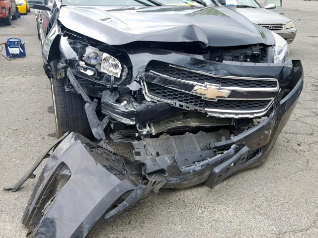 1G11C5SA5DF338150 - 2013 CHEVROLET MALIBU 1LT 黑色 照片 9