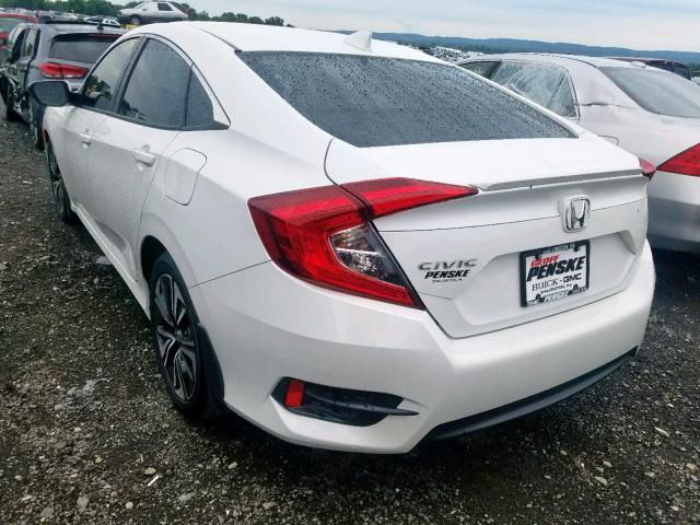 2HGFC1F77HH656815 - 2017 HONDA CIVIC EXL WHITE photo 3