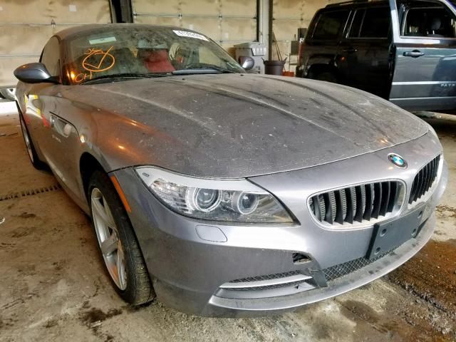 WBALL5C56CJ103640 - 2012 BMW Z4 SDRIVE2 GRAY photo 1