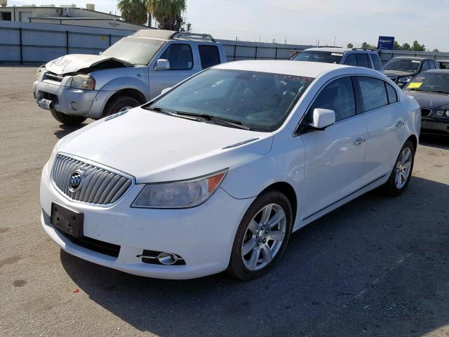 1G4GC5ED7BF123465 - 2011 BUICK LACROSSE C WHITE photo 2