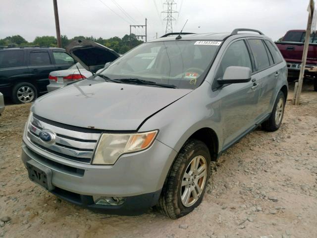 2FMDK48C77BA51761 - 2007 FORD EDGE SEL SILVER photo 2