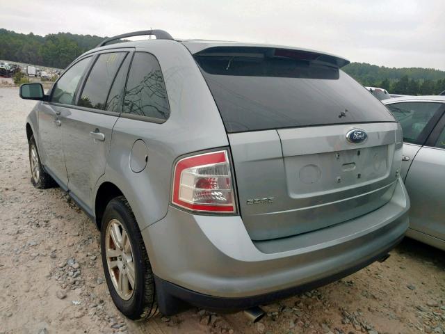 2FMDK48C77BA51761 - 2007 FORD EDGE SEL SILVER photo 3