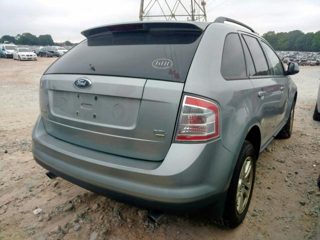 2FMDK48C77BA51761 - 2007 FORD EDGE SEL SILVER photo 4