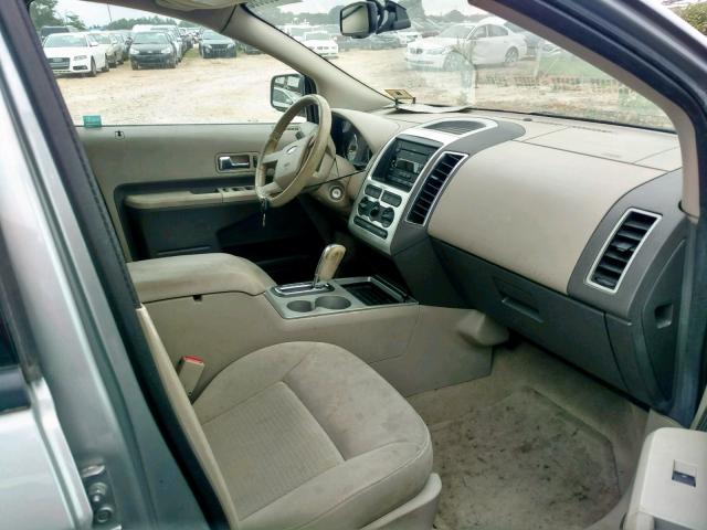 2FMDK48C77BA51761 - 2007 FORD EDGE SEL SILVER photo 5