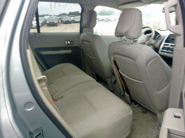 2FMDK48C77BA51761 - 2007 FORD EDGE SEL SILVER photo 6