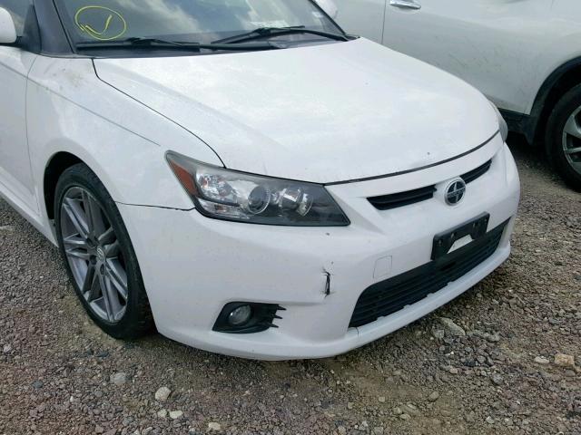 JTKJF5C78D3050148 - 2013 TOYOTA SCION TC WHITE photo 9