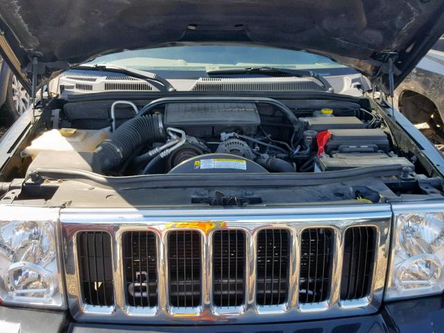 1J4RG4GK7AC113343 - 2010 JEEP COMMANDER BLACK photo 7