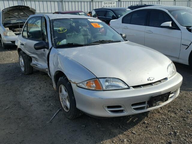 1G1JC524727415666 - 2002 CHEVROLET CAVALIER B SILVER photo 1