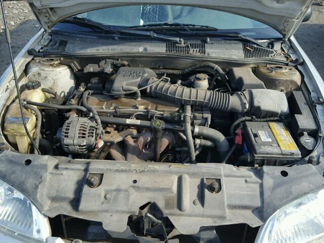 1G1JC524727415666 - 2002 CHEVROLET CAVALIER B SILVER photo 7