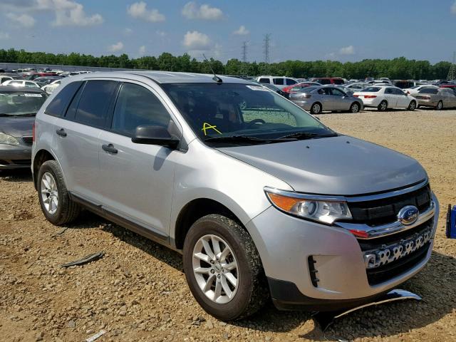 2FMDK3GC9DBB82231 - 2013 FORD EDGE SE SILVER photo 1