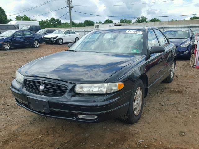 2G4WB52K221295069 - 2002 BUICK REGAL LS BLACK photo 2