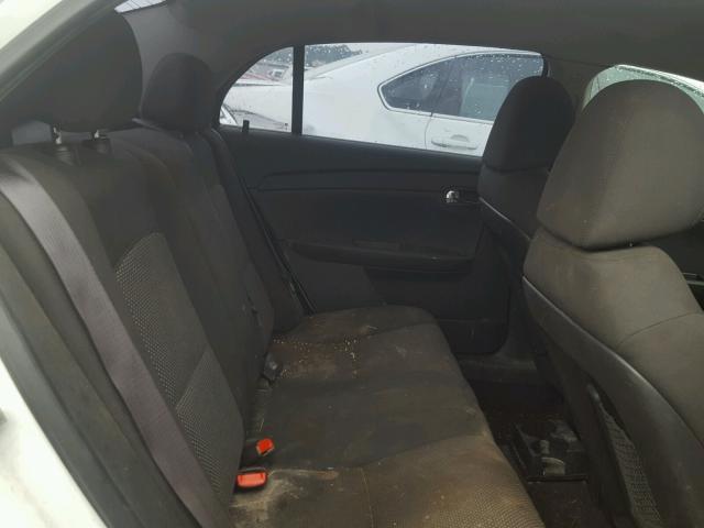 1G1ZC5EB6AF121158 - 2010 CHEVROLET MALIBU 1LT 白色 照片 6