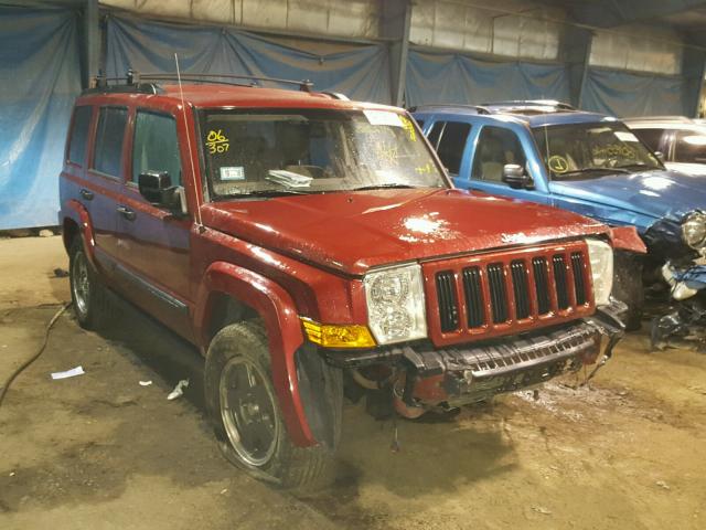1J8HG48N16C131413 - 2006 JEEP COMMANDER Qırmızı foto 1
