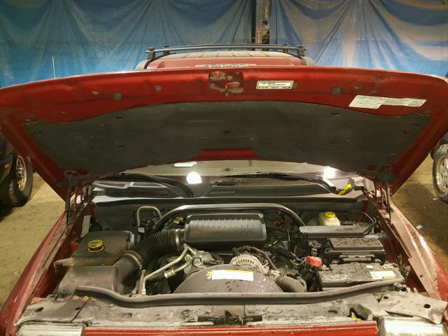 1J8HG48N16C131413 - 2006 JEEP COMMANDER Qırmızı foto 7