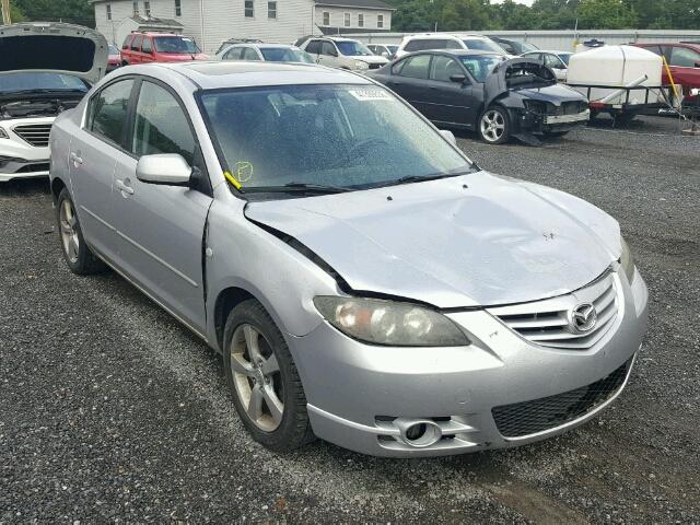 JM1BK123341111951 - 2004 MAZDA 3 S SILVER photo 1