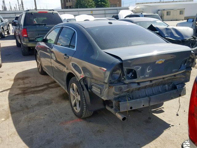 1G1ZF57549F200595 - 2009 CHEVROLET MALIBU HYB GRAY photo 3