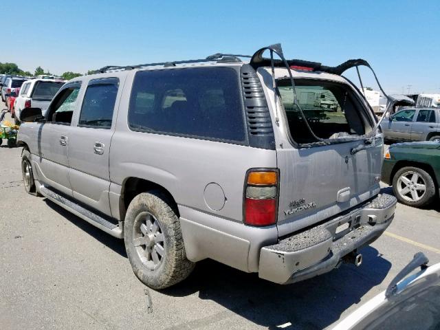 1GKFK66U14J205347 - 2004 GMC YUKON XL D SILVER photo 3