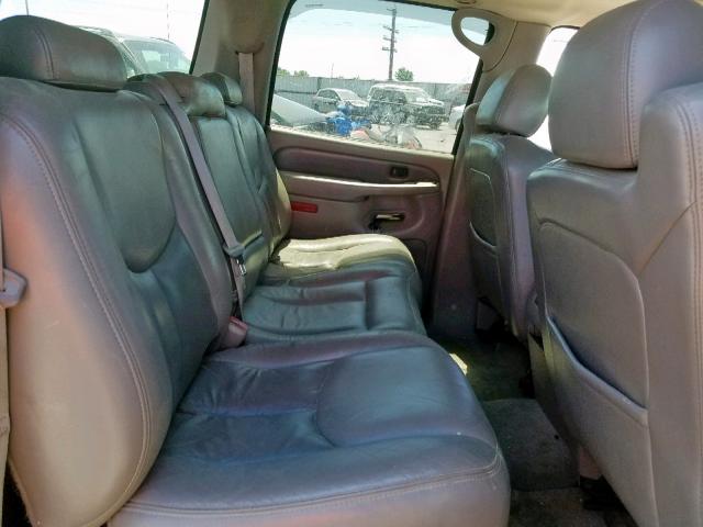 1GKFK66U14J205347 - 2004 GMC YUKON XL D SILVER photo 6