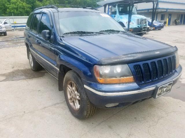 1J4GW58NXYC388773 - 2000 JEEP GRAND CHER BLUE photo 1