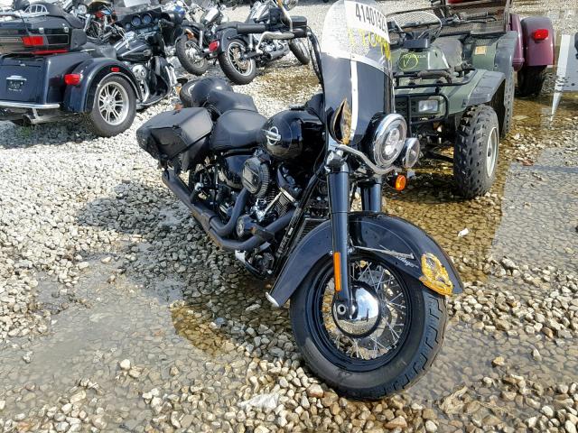 1HD1YBK11JC084942 - 2018 HARLEY-DAVIDSON FLHCS HERI BLACK photo 1