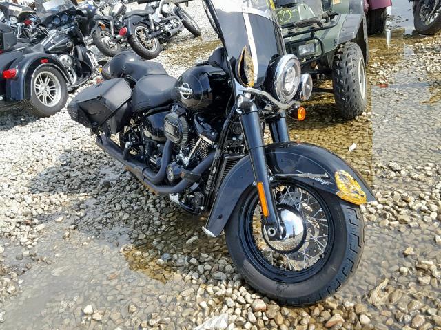 1HD1YBK11JC084942 - 2018 HARLEY-DAVIDSON FLHCS HERI BLACK photo 9