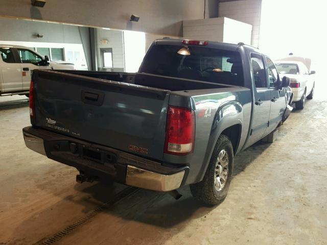 2GTEK13MX71579498 - 2007 GMC NEW SIERRA GREEN photo 4