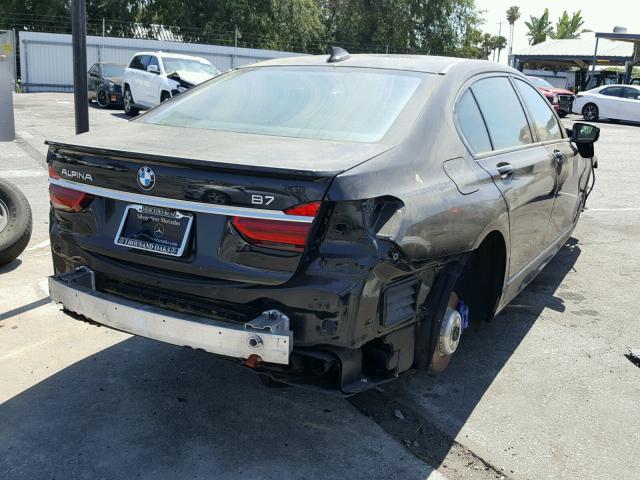 WBA7F2C50HG543736 - 2017 BMW 750 XI BLACK photo 4