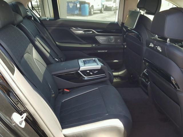 WBA7F2C50HG543736 - 2017 BMW 750 XI BLACK photo 6