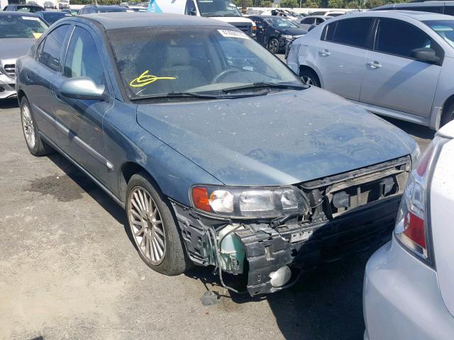 YV1RS53D312042496 - 2001 VOLVO S60 T5 GREEN photo 1