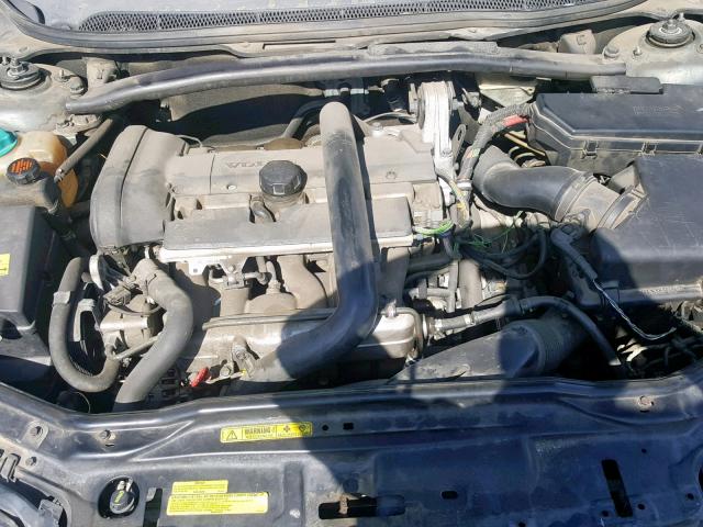 YV1RS53D312042496 - 2001 VOLVO S60 T5 GREEN photo 7