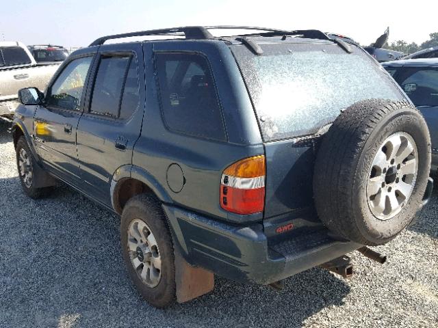 4S6CM58W4X4409101 - 1999 HONDA PASSPORT E 绿色 照片 3