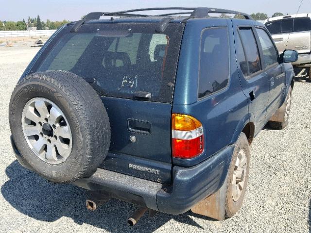 4S6CM58W4X4409101 - 1999 HONDA PASSPORT E 绿色 照片 4