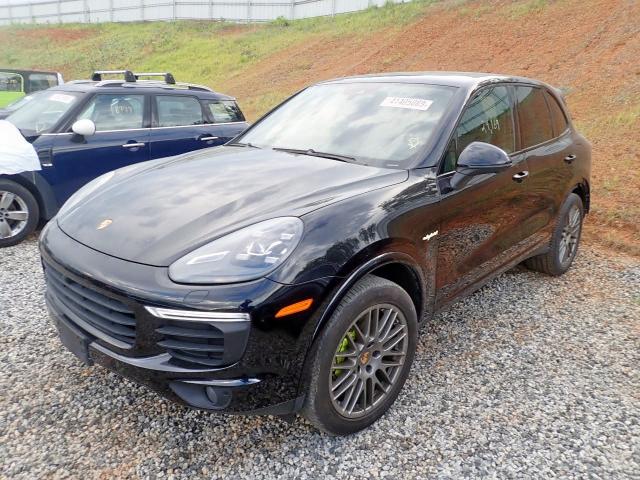 WP1AE2A21JLA70428 - 2018 PORSCHE CAYENNE SE BLACK photo 2