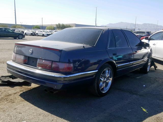 1G6KS52BXPU817772 - 1993 CADILLAC SEVILLE BLUE photo 4