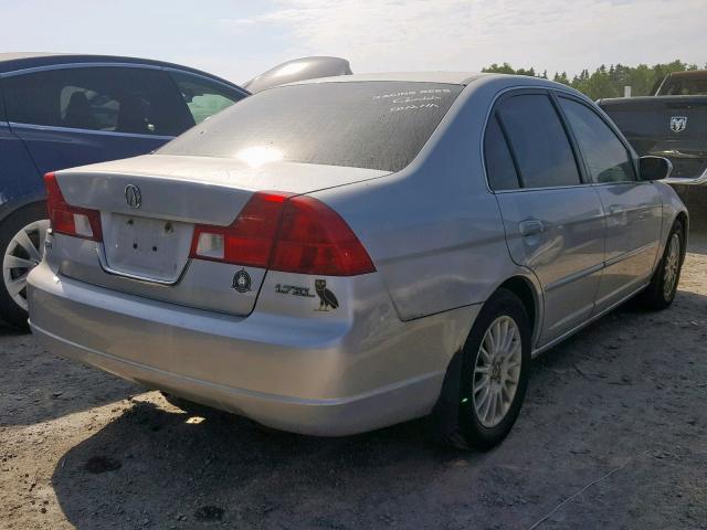 2HHES36831H005492 - 2001 ACURA 1.7EL PREM SILVER photo 4