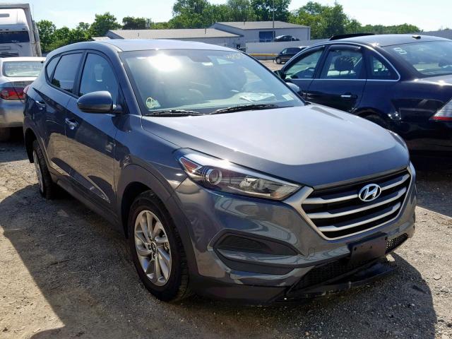 KM8J2CA44JU658671 - 2018 HYUNDAI TUCSON SE GRAY photo 1