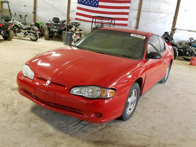 2G1WW12E149359000 - 2004 CHEVROLET MONTE CARL 红色 照片 2