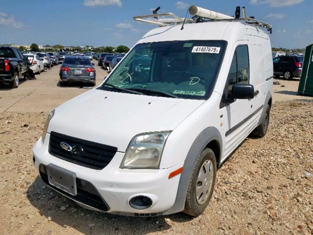 NM0LS7BN7DT134904 - 2013 FORD TRANSIT CO WHITE photo 2